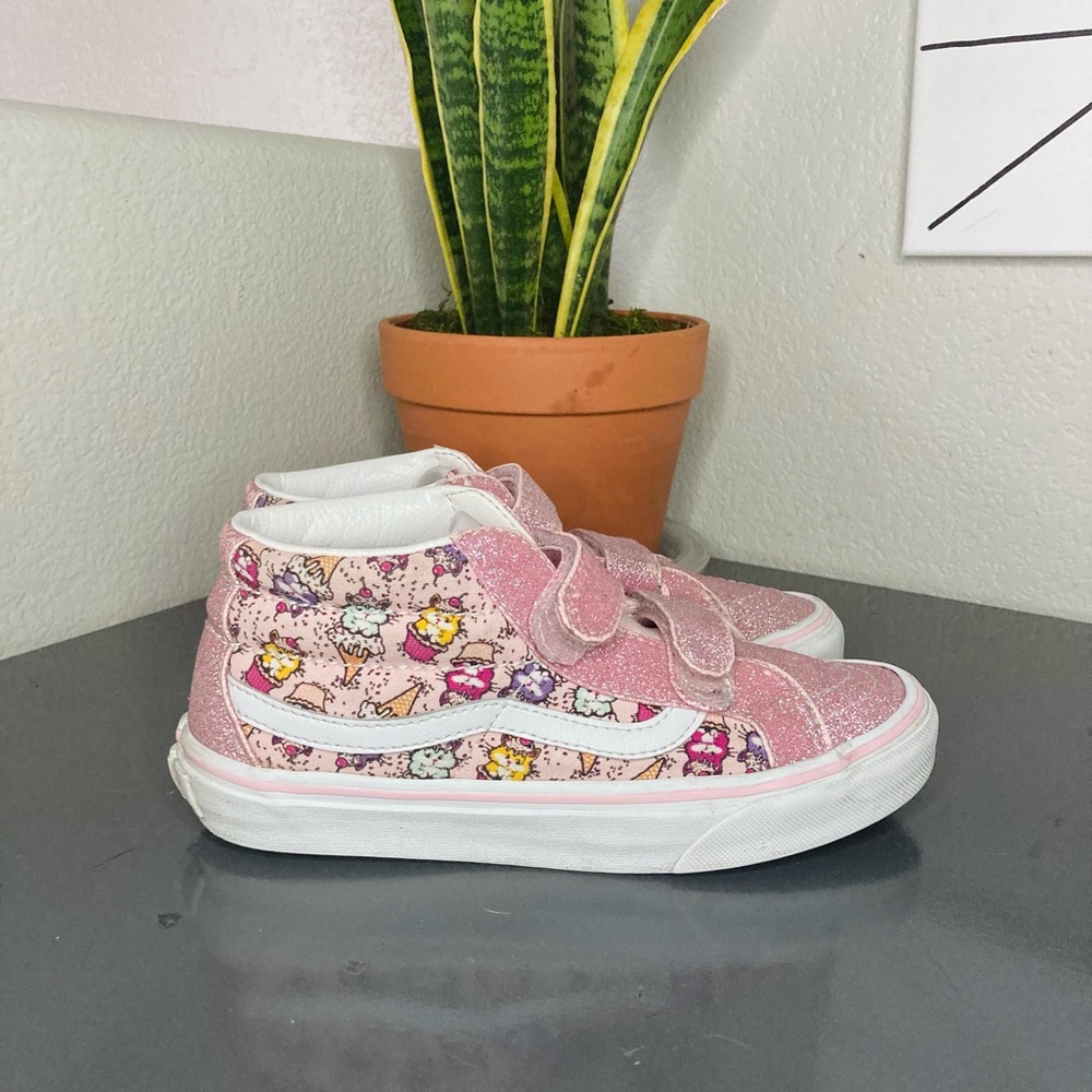 Vans Glitter “Ice Cream Cats” (high top)